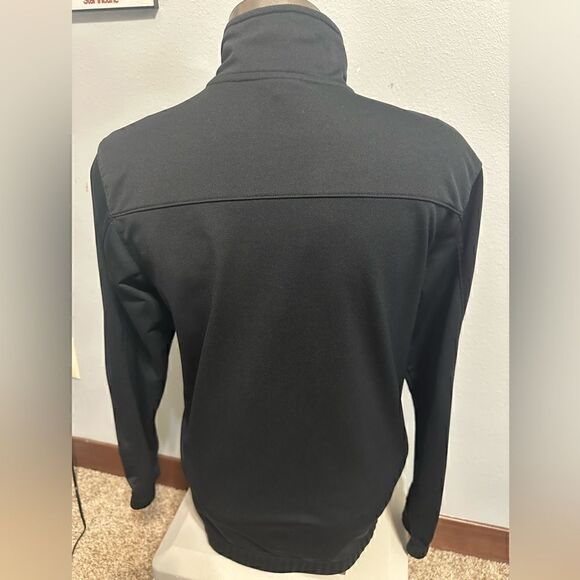 Nike DriFit Girls XL Black/White Fulll Zip Track Jacket - Picture 4 of 5